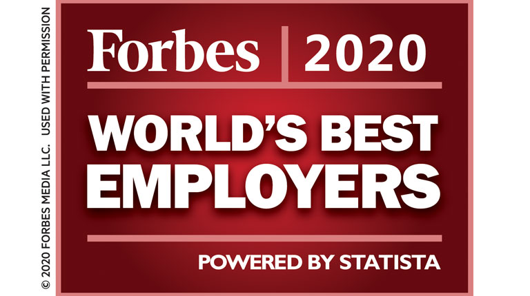 Forbes Best Employer 2020